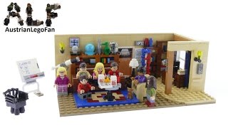 YouTube Thumbnail Lego Ideas 21302 The Big Bang Theory - Lego 21302 Speed Build