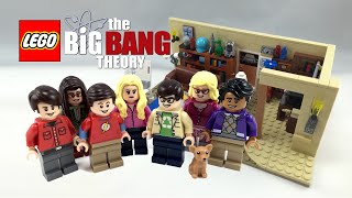 YouTube Thumbnail LEGO The Big Bang Theory set review! 21302