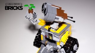 YouTube Thumbnail Lego Ideas 21303 WALL-E with Head Mount Modification Kit Speed Build