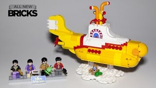 YouTube Thumbnail Lego Ideas 21306 The Beatles Yellow Submarine Lego Speed Build