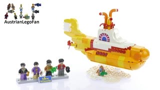 YouTube Thumbnail Lego Ideas 21306 The Beatles Yellow Submarine Speed Build