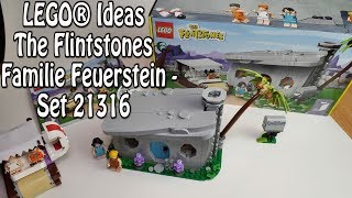 YouTube Thumbnail REVIEW: LEGO The Flintstones (Ideas Set 21316)