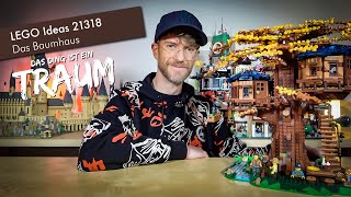 YouTube Thumbnail Ein Kindheitstraum aus Klemmbausteinen: Lego Ideas 21318 Baumhaus