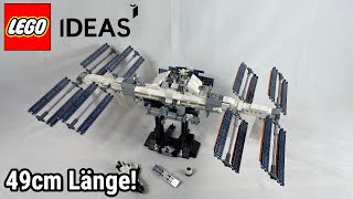 YouTube Thumbnail Spaßiger als die Saturn V  | Lego Ideas ISS 21321 Review! | 2020 Neuheit