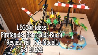 YouTube Thumbnail Set des Jahres? Review Piraten der Barracuda-Bucht (Ideas Set 21322) Teil 1: Das Hauptmodell