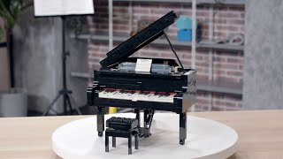 YouTube Thumbnail LEGO Ideas Grand Piano | Designer Video