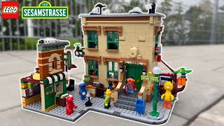 YouTube Thumbnail Revolutionär: LEGO Ideas &quot;Sesamstraße&quot; Review! | Set 21324 mit Ernie &amp; Bert!