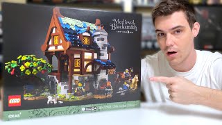 YouTube Thumbnail LEGO Ideas 21325 MEDIEVAL BLACKSMITH Review! (2021)