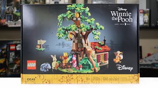 YouTube Thumbnail LEGO Ideas 21326 WINNIE THE POOH Review! (2021)