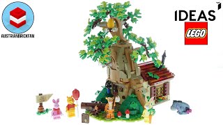 YouTube Thumbnail Lego Ideas 21326 Winnie the Pooh - Lego Speed Build Review