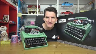 YouTube Thumbnail Bessere Funktionen als in den 450€-Technic-Modellen: LEGO® Ideas 21327 Schreibmaschine
