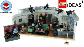 YouTube Thumbnail LEGO Ideas 21328 Seinfeld Speed Build