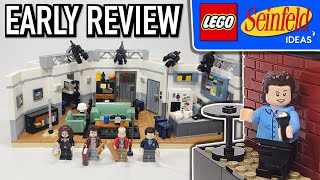 YouTube Thumbnail LEGO IDEAS Seinfeld (21328) - 2021 Early Set Review