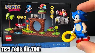 YouTube Thumbnail Besser als erwartet: LEGO Ideas &#39;Sonic: Green Hill Zone&#39; Review! | 2022 Set 21331