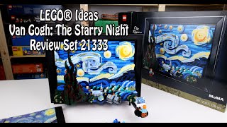 YouTube Thumbnail Review LEGO Van Gogh: The Starry Night (Ideas Set 21333 Sternennacht)