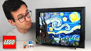 YouTube Thumbnail LEGO Ideas Starry Night Review