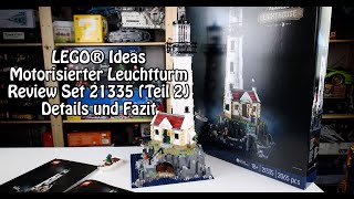 YouTube Thumbnail Details und Fazit: LEGO Motorised Lighthouse (Ideas Set 21335) Review Teil 2