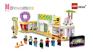YouTube Thumbnail Lego BTS Dynamite 21339 -Lego Speed Build