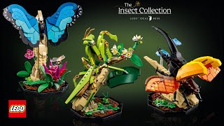 YouTube Thumbnail LEGO Ideas The Insect Collection #21342 | First Look