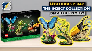YouTube Thumbnail LEGO Ideas 21342 The Insects Collection detailed preview