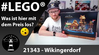 YouTube Thumbnail Unfassbar, was ist mit dem Preis los? Es gibt nichts Besseres! - LEGO® Ideas 21343 - Wikingerdorf