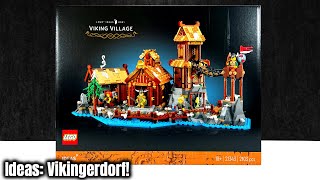 YouTube Thumbnail Preisniveau wie bei Alternativen: LEGO Ideas &#39;Viking Village&#39; Review! | Set 21343
