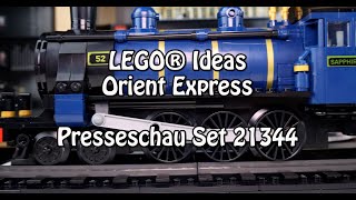 YouTube Thumbnail Meinungsübersicht: LEGO Orient Express (Set 21344 Presseschau)