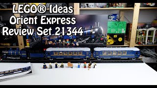 YouTube Thumbnail Review: LEGO Orient Express (Ideas Set 21344)