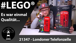 YouTube Thumbnail Wirklich so schlecht oder akzeptabel? - LEGO® ideas 21347 - Rote Londoner Telefonzelle #lego
