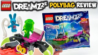 YouTube Thumbnail Z-Blob and Bunchu Spider Escape Polybag Review! | LEGO Dreamzzz Set 30636