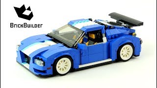 YouTube Thumbnail Lego Creator 31070 Turbo Track Racer - Lego Speed Build fo Collectors