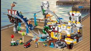 YouTube Thumbnail LEGO Creator 3in1 Pirate Roller Coaster is a WILD Ride! - 31084