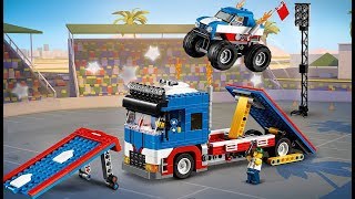 YouTube Thumbnail LEGO Creator 3in1 Monster Trucks Stunt Show! - 31085