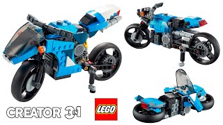 YouTube Thumbnail Lego Creator  31114  Superbike  3in1  Speed Build Review