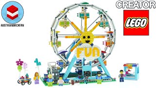 YouTube Thumbnail LEGO Creator 31119 Ferris Wheel - LEGO Speed Build Review