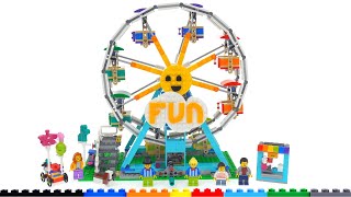 YouTube Thumbnail LEGO Creator Ferris Wheel 3-in-1 set 31119 review! Scaled down, smooth, perfectly priced