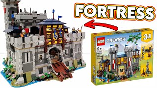YouTube Thumbnail EPIC LEGO Medieval Fortress! Castle Set 31120 Alt Build