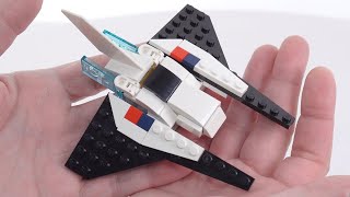 YouTube Thumbnail LEGO Creator 3-in-1 Astronaut: Space Shuttle 31134 C model! Vic Viper flies again!