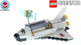 YouTube Thumbnail LEGO Creator 31134 Space Shuttle - LEGO Speed Build Review