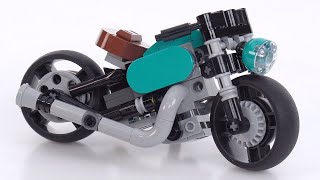 YouTube Thumbnail LEGO Creator 3-in-1 Vintage Motorcycle 31135 main model review! A surprise miss on value
