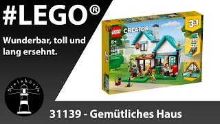 YouTube Thumbnail Einmal deutlich Lego® loben und das zu Recht - LEGO® Creator 3in1 31139 - Gemütliches Haus