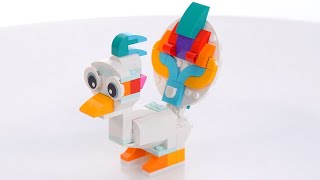 YouTube Thumbnail LEGO Creator 3-in-1 Peacock! Magical Unicorn 31140 alternate &#39;C&#39; model is cute &amp; smart