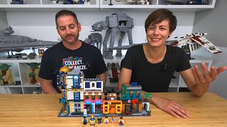 YouTube Thumbnail The New LEGO CREATOR Main Street #31141