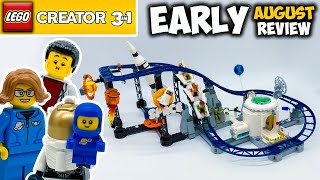 YouTube Thumbnail LEGO Space Roller Coaster EARLY Review! Creator Set 31142