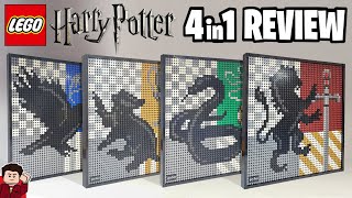 YouTube Thumbnail LEGO Harry Potter Art 4 in 1 (31201) - 2021 Set Review