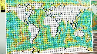 YouTube Thumbnail LEGO Art World Map | LEGO Designer Video 31203