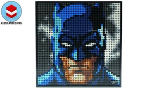 YouTube Thumbnail LEGO Art 31205 Jim Lee Batman - LEGO Speed Build Review