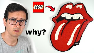 YouTube Thumbnail The LEGO Rolling Stones Review
