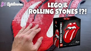 YouTube Thumbnail Review zum LEGO Set 31206 The Rolling Stones Zunge