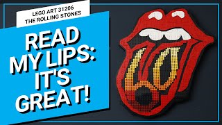 YouTube Thumbnail LEGO Art 31206 The Rolling Stones review